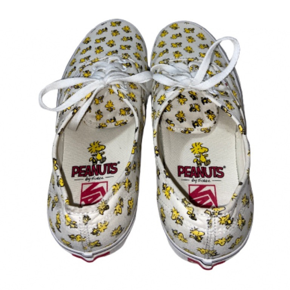 Vans Peanuts Woodstock Unisex Shoes Sz Women’s 11 Men 9.5 Off The Wall Sneakers - Picture 4 of 5